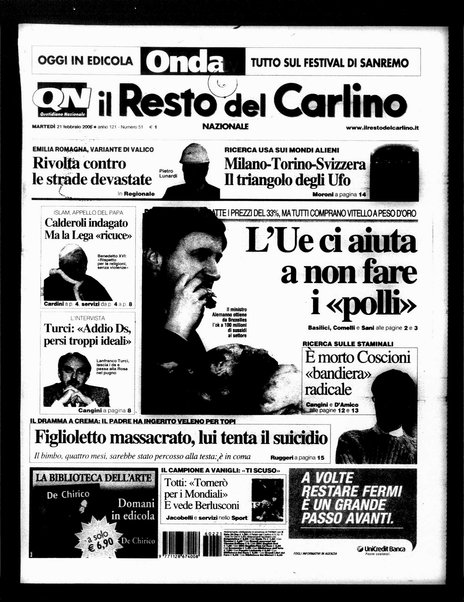 Il Resto del Carlino : giornale dell'Emilia